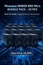 🔥 2026 Pinecone INIBOX 850 Mh/s LIMITED BUNDLE PACK 20 PCS