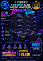 Pinecone Inibox ZK-Synergy TORNADO 4,4 Gh/s MICRO MINEFARM